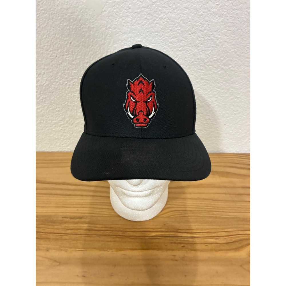 Arkansas Razorbacks Hat Nike Just Do It Dri-Fit Fitted Cap Football OS